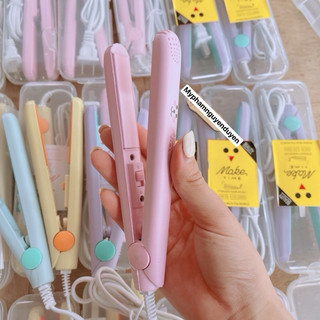 Máy Là Tóc Mái Mini Make Time, Máy ép, Duỗi Tóc Thẳng Tiện Lợi [Hàng Loại 1]