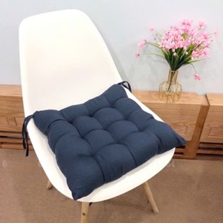  Đệm ghế sofa vải đũi vuông 40x40  Đệm ngồi bệt dày decor bàn trà quán cafe  phòng khách 