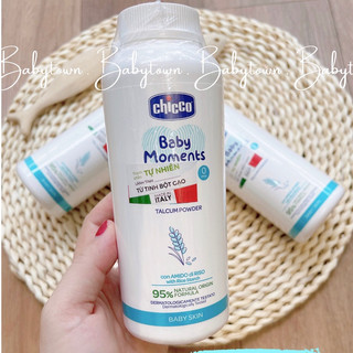 Phấn rôm tinh bột Gạo Chicco 0m+