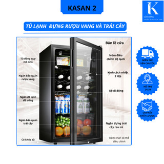  Tủ lạnh đựng rượu vang nước,trái cây dung tích 48l,75l,90l. 