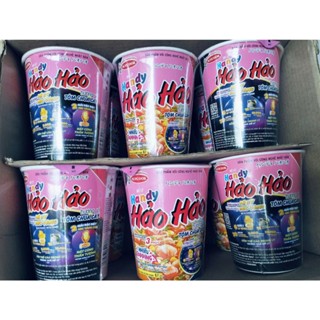 Thùng 12 ly mì Handy Hảo Hảo hương vị Tôm Chua Cay 67gr x 12ly