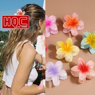 Kẹp tóc hoa sứ hoa ly kẹp càng cua đẹp cho nữ đẹp hottrend nhiều màu sắc phong cách Hawaii - HQC050