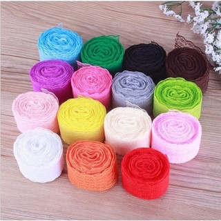 [Cuộn 3 mét] Ruy băng ren bản 4,5cm