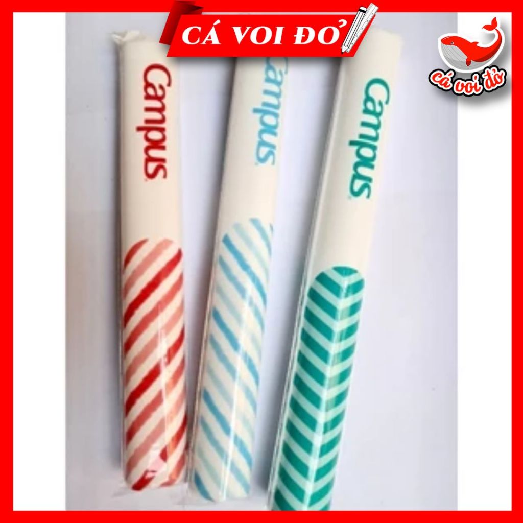 Bọc Sách Nylon Campus + bọc Vở Nylon Campus / cuộn 10 tờ, giá siêu tốt , bền , đẹp