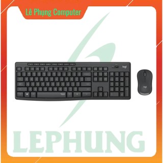 Combo Phím Chuột Không Dây Logitech MK295 Silent - Hàng Chính Hãng
