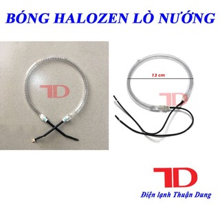Bóng HALOGEN Lò Nướng, bóng đèn lò nướng halogen sợi cacbon đường kính 13cm và 15cm, 1200W-1400W Điện Lạnh Thuận Dung