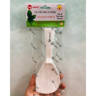 Vá xới cơm HOFACO hình lá HPB88 - Vá múc cơm chống dính hình trụ đứng bằng nhựa cao cấp