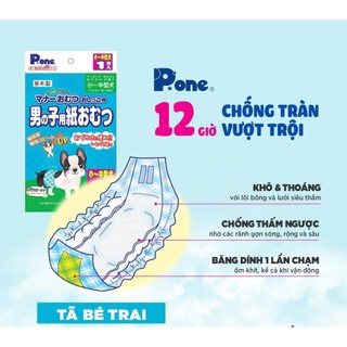 bỉm cho chó giống đực (bé trai) hãng P.one (bán lẻ từng miếng) - T3 PETS SHOP