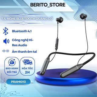 Tai nghe Bluetooth Borofone thể thao tai nghe đeo cổ không dây pin trâu âm thanh bass đỉnh cao - PRAMI013