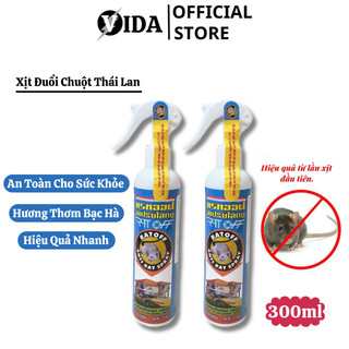  Chai Xịt Đuổi Chuột Rat Off Anti Rat Spray 300ml -Thái Lan Cực Kì Hiệu Quả Luôn Mẫu Mới 2024 
