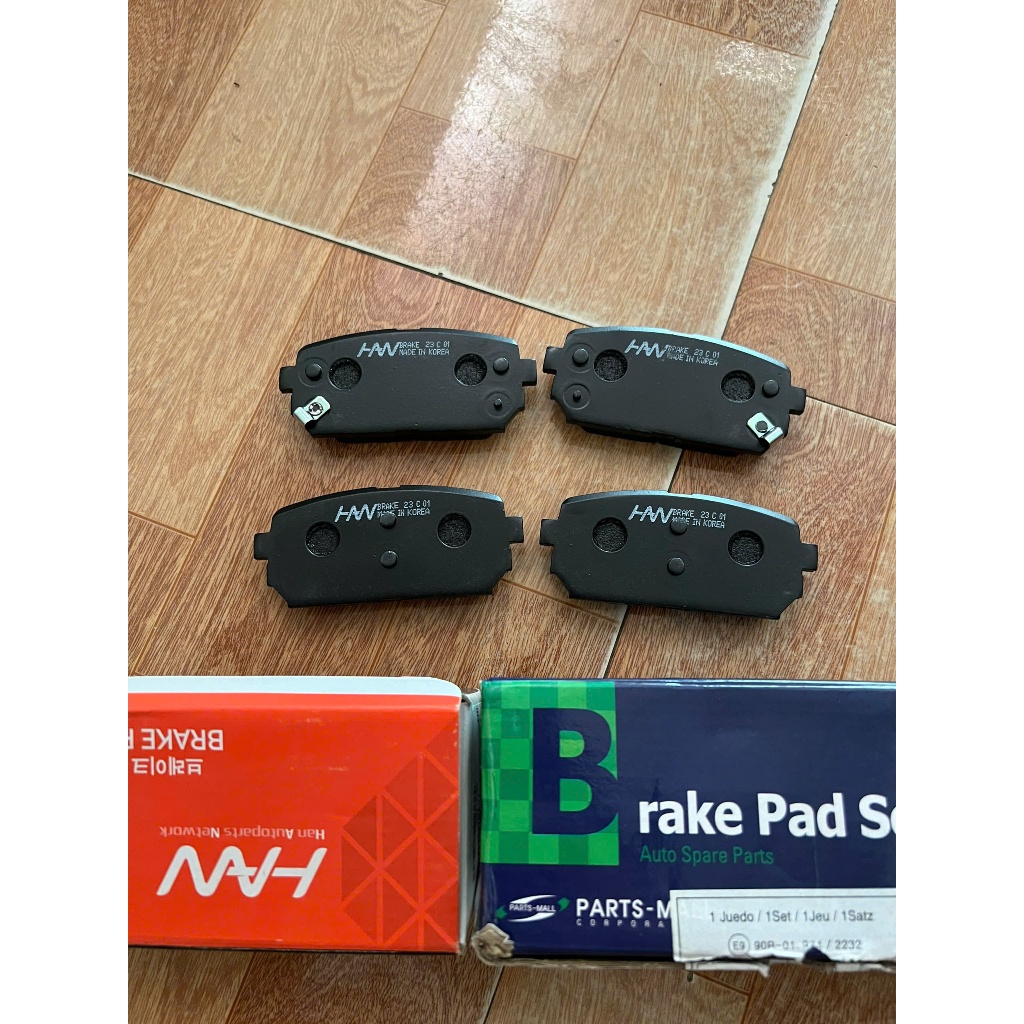 má phanh sau Kia Carens ( giá 1 bộ / HQ )