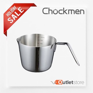 Ca Đun CHOCKMEN Inox 18/10 Ca Đun Sữa Cốc Đánh Đứng Đựng Rót Dầu Ca Chiên Ngập Dầu