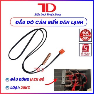 Đầu dò cảm biến dàn lạnh, Sensor nhiệt điều hòa đầu đồng và inox 20KG