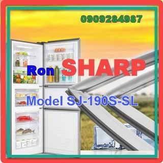 Ron cửa cho tủ lạnh sharp model sj-190s-sl
