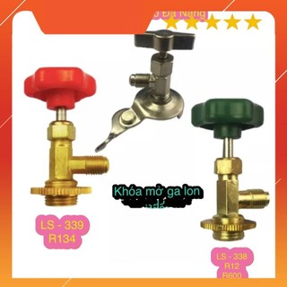 Van mở khóa gas lon huangsen ct-338-339-340 - van nạp ga lạnh r12 r22 r32 r134 r410 r600 hàng chuẩn xịn