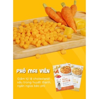 phô mai viên cà rốt Bowwow dành cho chó  - T3 PETS SHOP