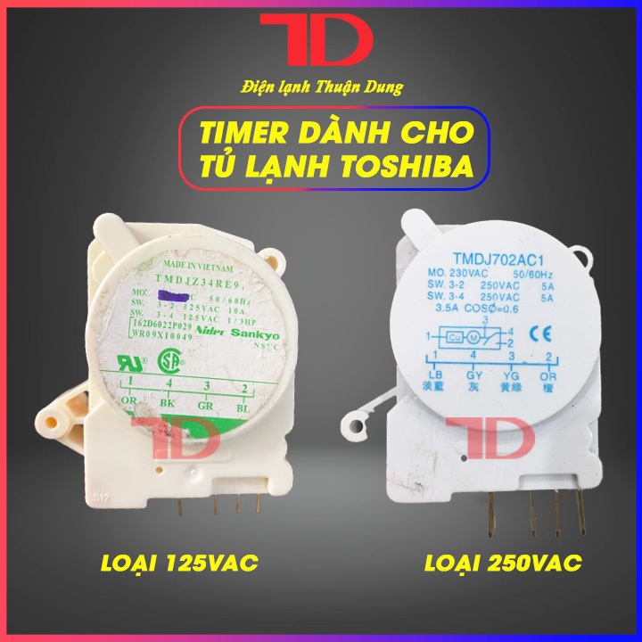 Timer Tủ Lạnh TOSHIBA Chân Lớn