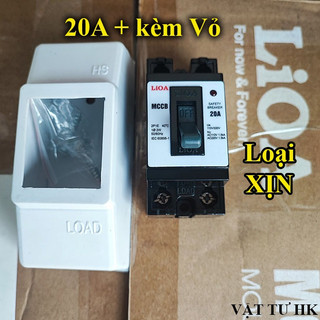 Cb cóc lioa ( tặng kèm hôp) ( attomat ) 15A 20A 30A