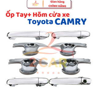 Ốp Tay nắm, Hõm Cửa Xe Camry 2012 2013 2014 2015 2016 2017 2018 mạ crom cao cấp