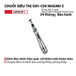 Bút châm cứu DF 618 trực tiếp giúp loại bỏ ê ẩm, nhức mỏi, đau cơ xương khớp.
