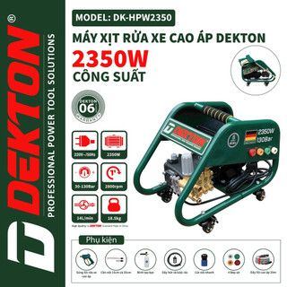 Máy xịt rửa công nghiệp dekton / dk-hpw2350