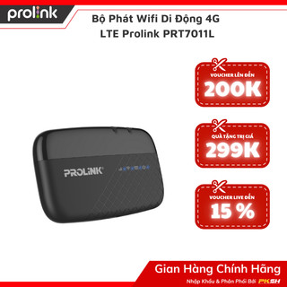 Bộ phát WIFI từ SIM 3G/4G Prolink PRT7011L - tốc độ lên đến 150Mbps, pin dung lượng 2000 mAh