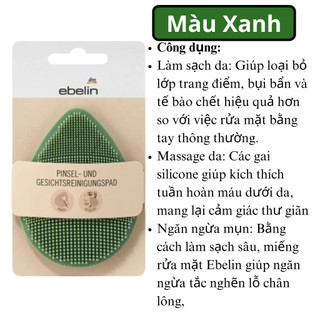 Miếng rửa mặt Silicon Ebelin-Nội Địa Đức