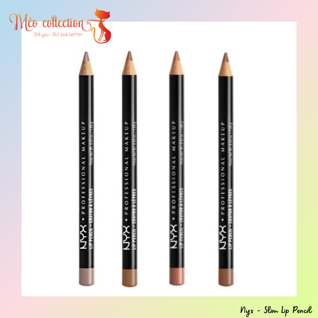 Chì kẻ môi dạng chuốt Nyx - Slim Lip Pencil 1.04gr