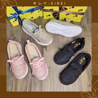 Kirei - Giày búp bê nữ cột dây Walk on Breathable đế nhẹ, siêu êm