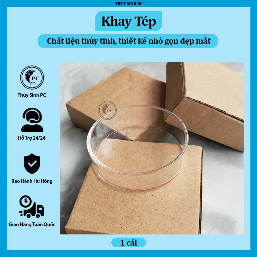 Khay đĩa thức ăn cho cá tép cảnh