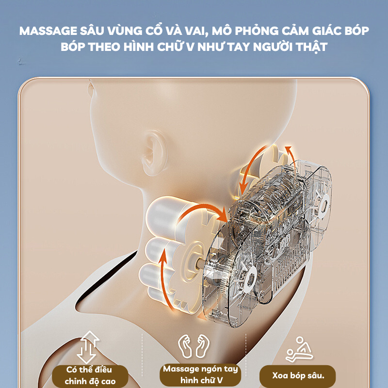 Ghế Masage Toàn Thân MUSELOVE Đa Năng Massage Cổ, Vai, Gáy, Thắt Lưng, Lưng Tại Nhà Vừa Massage Vừa Chườm Ấm