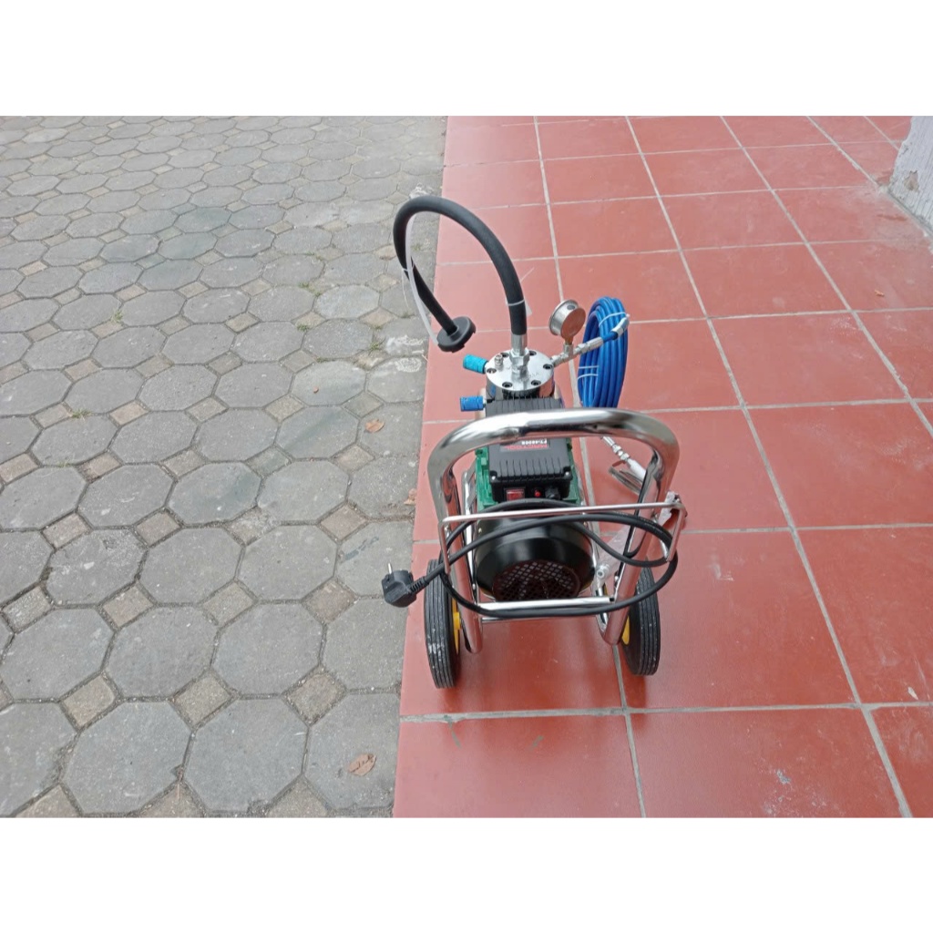 Máy phun sơn mini động cơ 3kw. 12 L/1phut