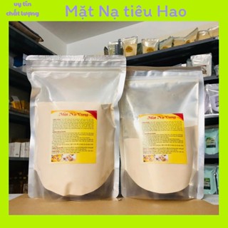 Gói 1000g bột đắp mặt nạ vàng 24k nguyên chất hnadmade