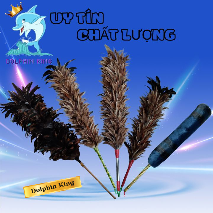 [Giá Tận Xưởng - Free Ship] Chổi Lông Gà - Chổi Phủi Bụi Thủ Công Cao Cấp