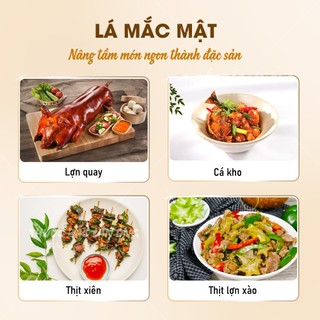 Lá mắc mật khô 100g (móc mật, gia vị tẩm ướp thịt nướng)