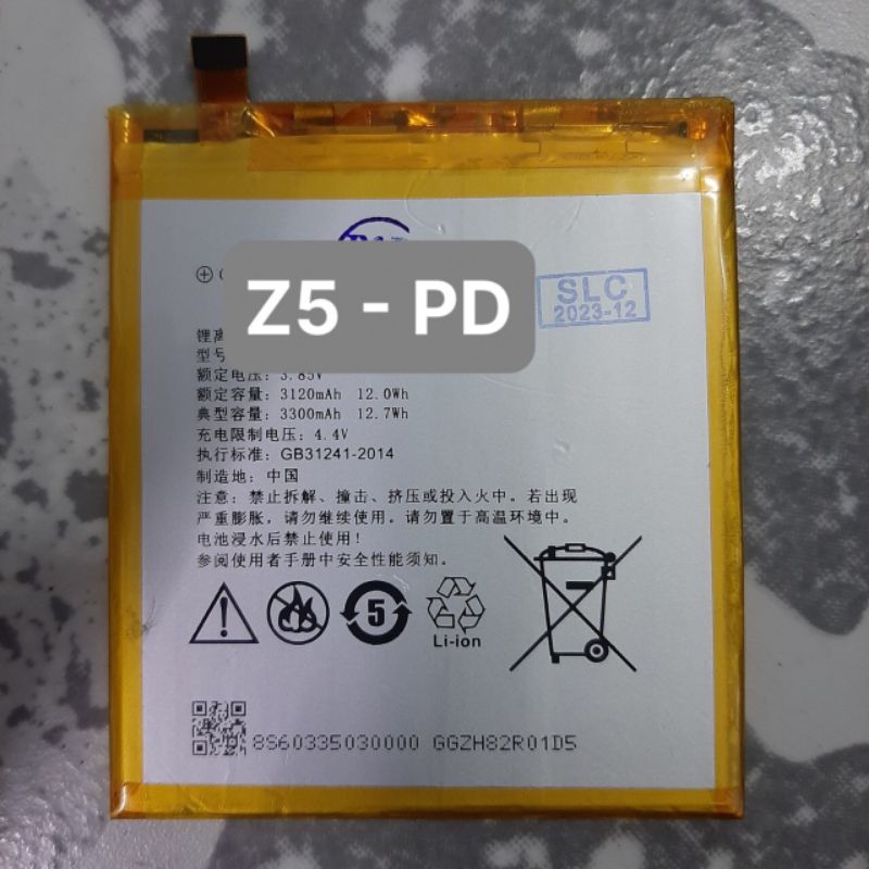Pin thay thế Lenovo Z5