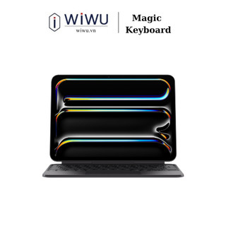 Bao da bàn phím wiwu magic keyboard cho ipad gen 10 2022 , pro 11 , 12.9 , 13 inch m4 , air 4 , 5 , 6 m2 2024
