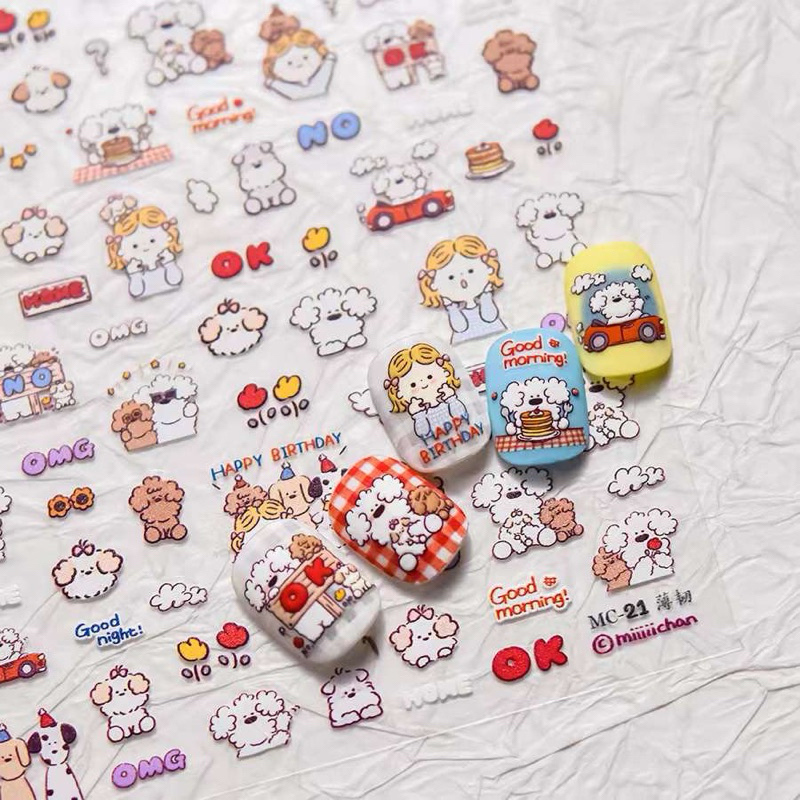 STICKER NỔI 5D HOẠT HÌNH Michan ( MC21 )