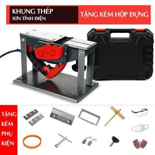 Máy bào bàn mini đa năng 1020W, 2 trong 1 bàn bào + cầm tay, 16.000 vòng/phút