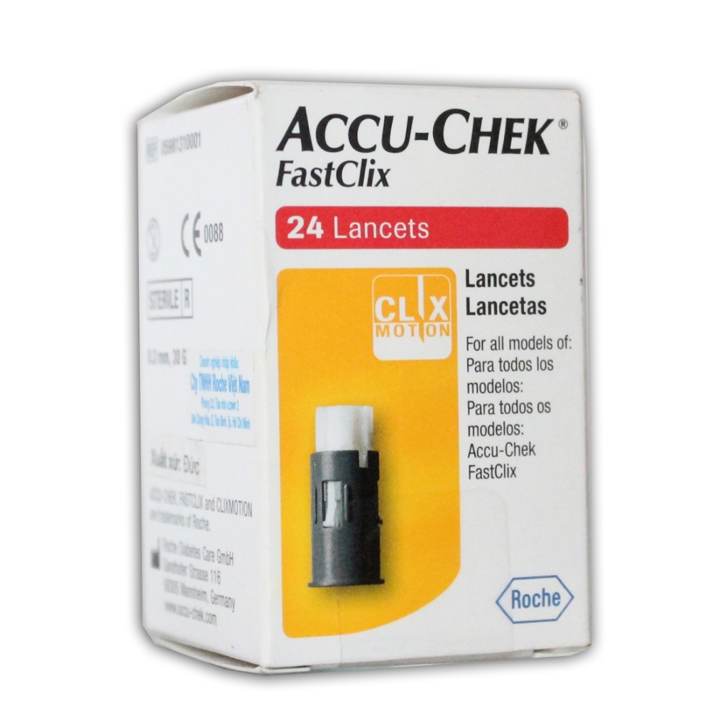 KIM LẤY MÁU ACCUCHEK FASTCLIX