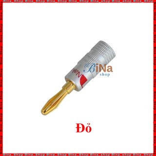 Jack bắp chuối mạ vàng 4mm cao cấp