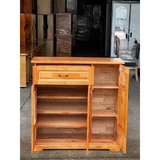 TỦ ĐỰNG GIẦY GỖ THÔNG CAO CẤP - NGANG 1M2