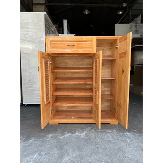 TỦ ĐỰNG GIẦY GỖ THÔNG CAO CẤP - NGANG 1M2