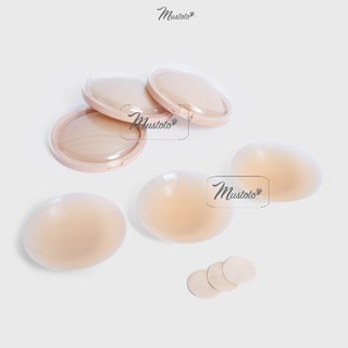 Miếng Dán Ngực Mustoto Nhũ Hoa Silicon Size Lớn 8cm