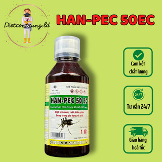 Chế phẩm diệt muỗi han - pec 50ec - diệt các lại côn trùng, muỗi gây bệnh