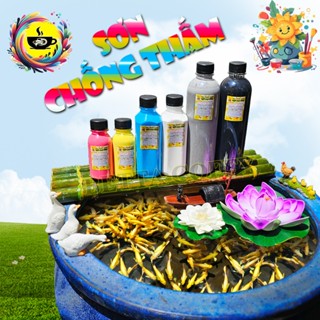 Sơn Chống Thấm thùng xốp tường sàn xi măng hồ cá bể nuôi cá cảnh chống dột mái nhà sân thượng