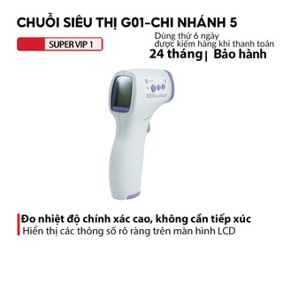 Nhiệt kế điện tử đo trán, đo nhiệt độ cho bé và người lớn