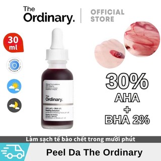 Thanh tẩy da The Ordinary AHA 30% + BHA 2% Peeling Solution