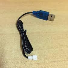 Cáp sạc rời cho máy bay JJRC H36 H56 chân PH 2.0 3.7Vol