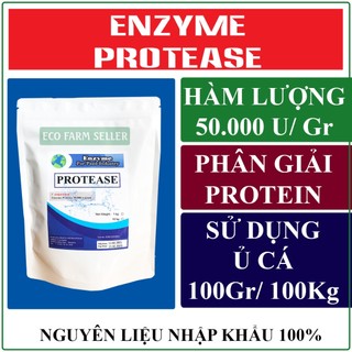 1 Gói 500gr Enzyme Protease Ủ Phân Cá